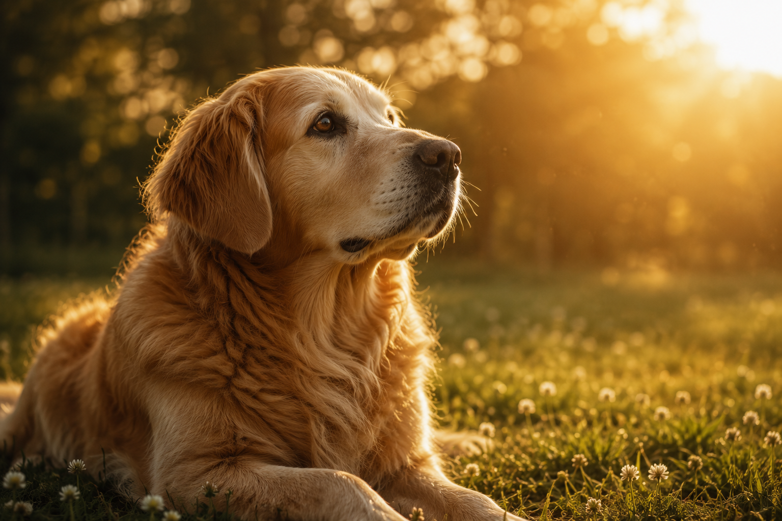 An empty collar resting in soft light